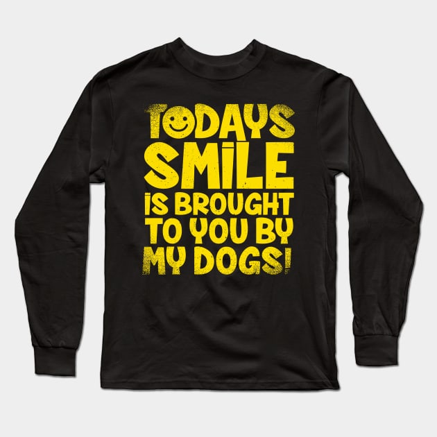 dogs Long Sleeve T-Shirt by CurlyDesigns